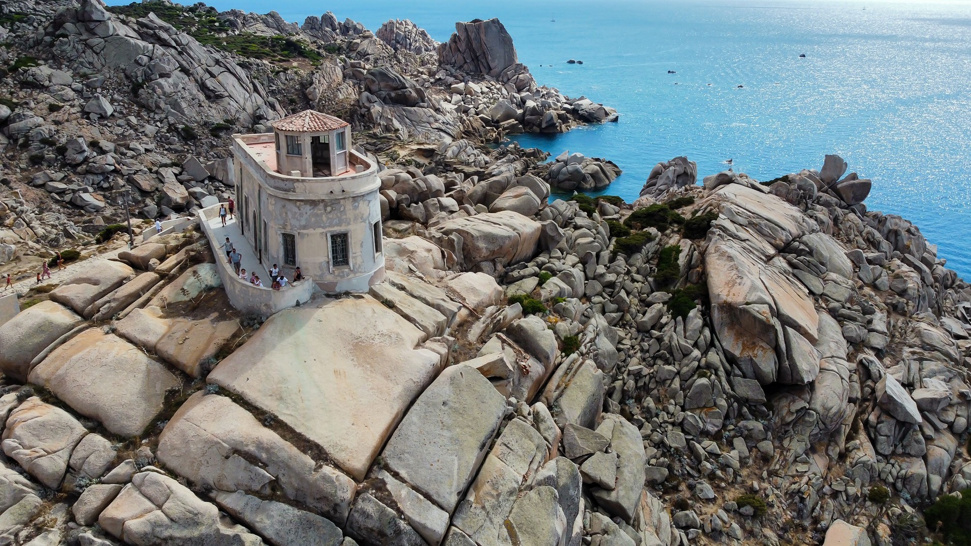 lighthouse of Capo Testa