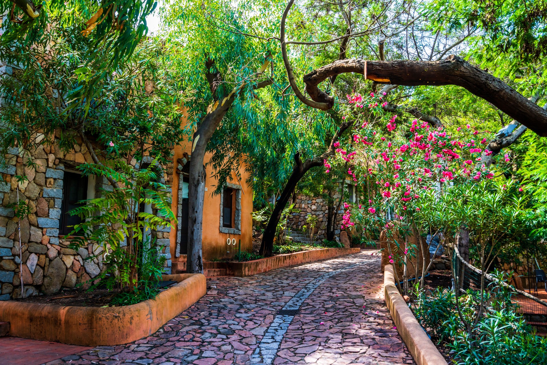 Picturesque corner in San Pantaleo