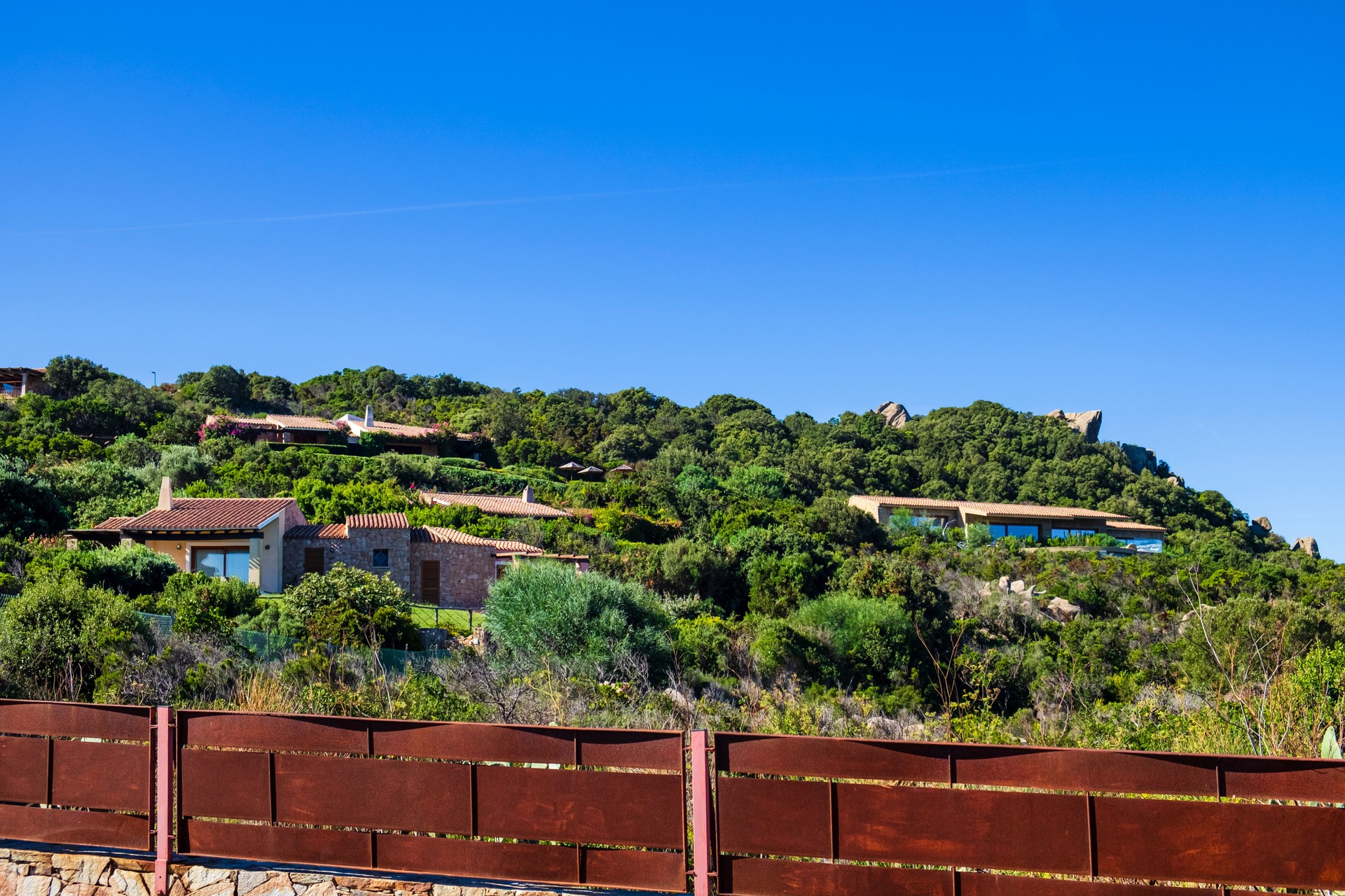 Traditional architecture on the coastline of Gallura - Sardinia